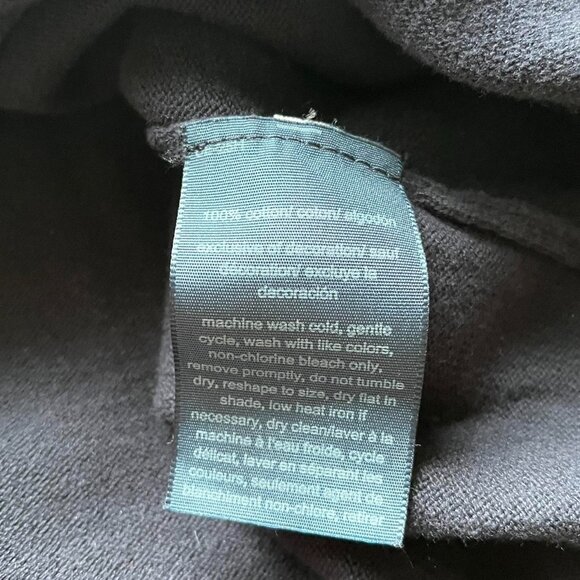 Tommy Hilfiger Navy Blue Dog Lightweight T-Shirt Wmn M Preppy Classic Stylish - Picture 5 of 7